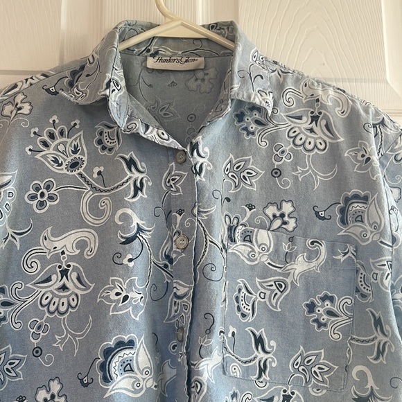Paisley button top - Picture 2 of 6